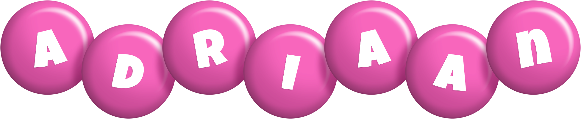 Adriaan candy-pink logo