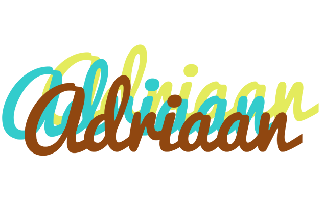 Adriaan cupcake logo