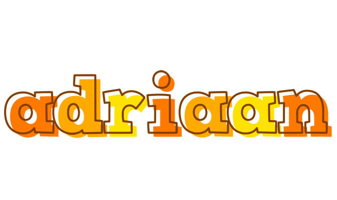 Adriaan desert logo
