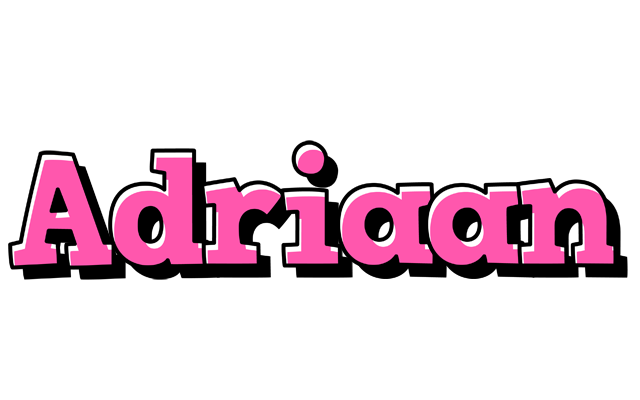 Adriaan girlish logo