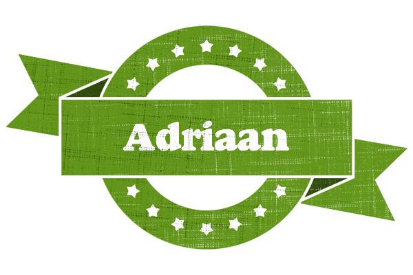 Adriaan natural logo