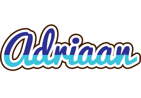 Adriaan raining logo