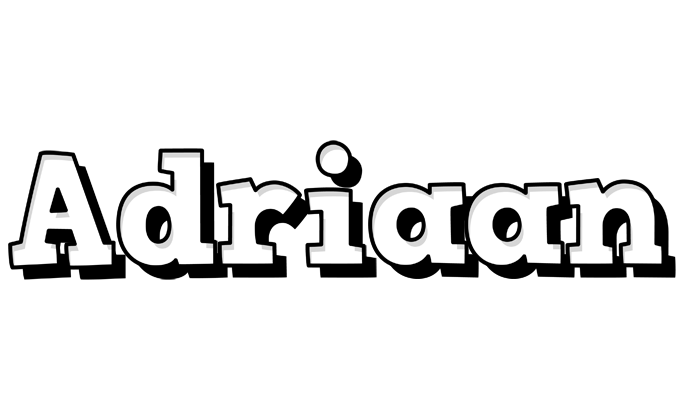 Adriaan snowing logo