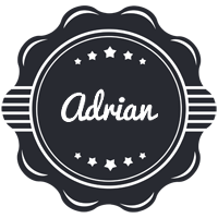 Adrian badge logo