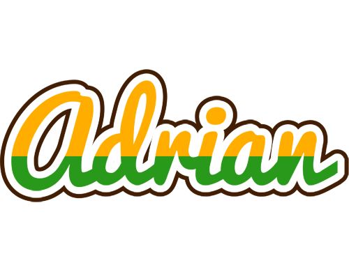 Adrian banana logo
