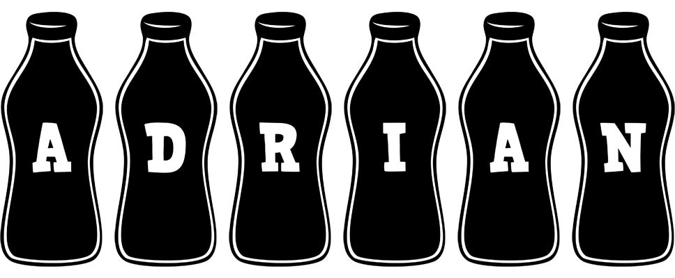 Adrian bottle logo
