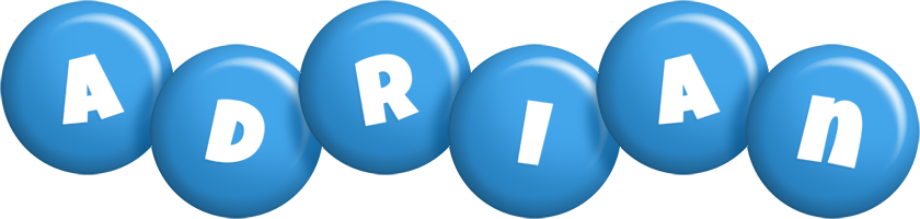 Adrian candy-blue logo