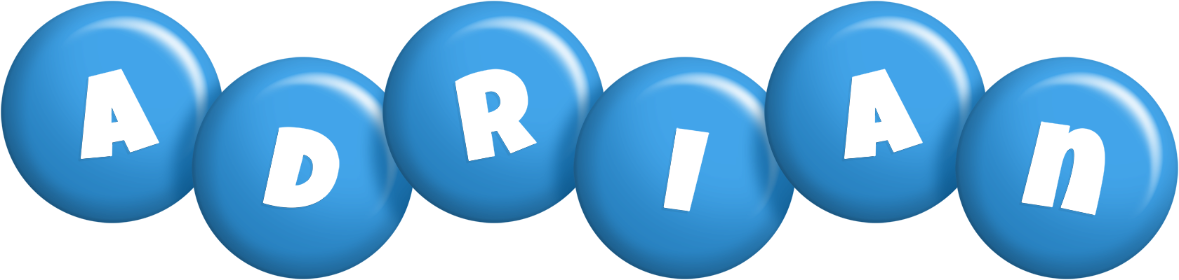 Adrian candy-blue logo