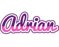 Adrian cheerful logo