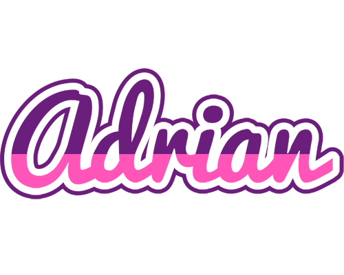 Adrian cheerful logo