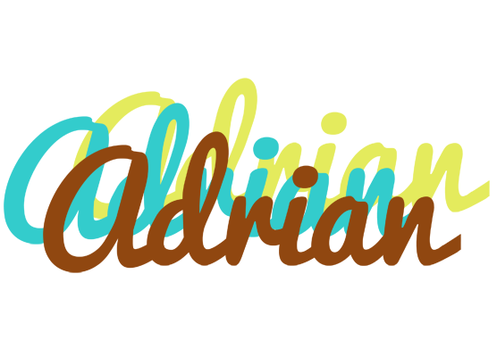 Adrian cupcake logo