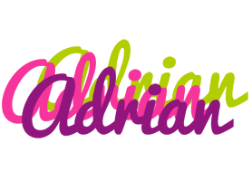 Adrian flowers logo