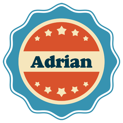 Adrian labels logo