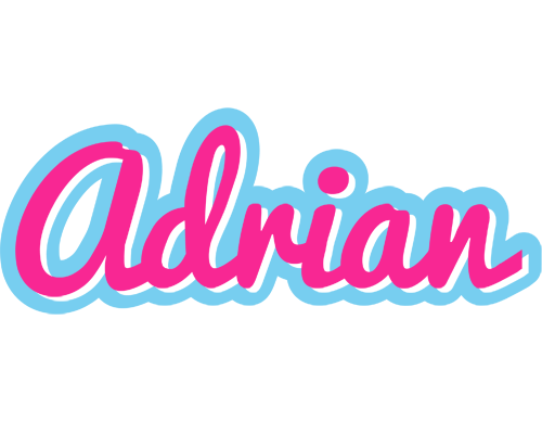 Adrian popstar logo