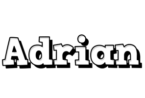 Adrian snowing logo