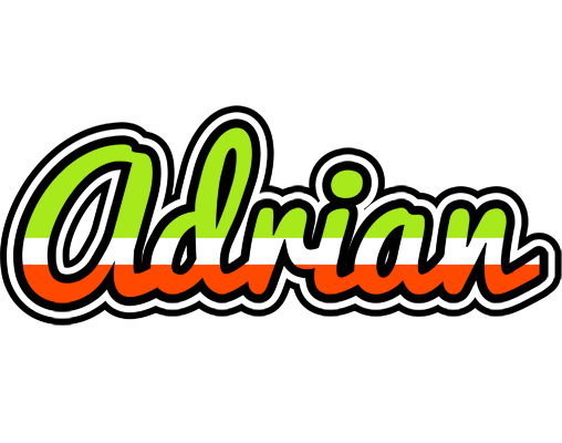 Adrian superfun logo