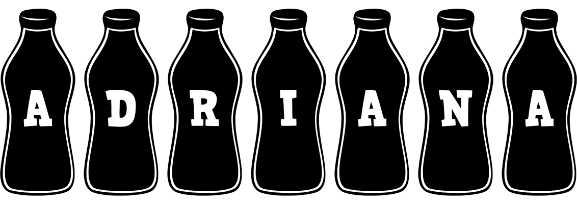 Adriana bottle logo