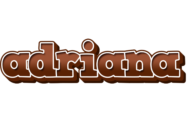 Adriana brownie logo