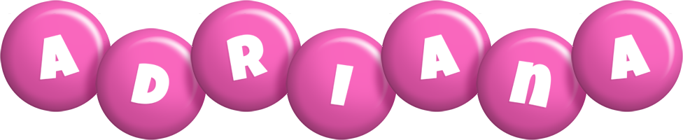 Adriana candy-pink logo