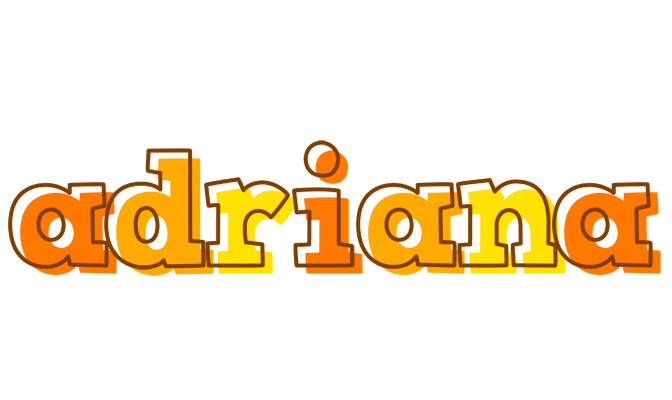 Adriana desert logo