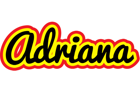 Adriana flaming logo