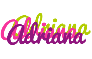 Adriana flowers logo