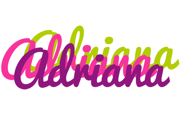 Adriana flowers logo