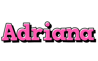 Adriana girlish logo