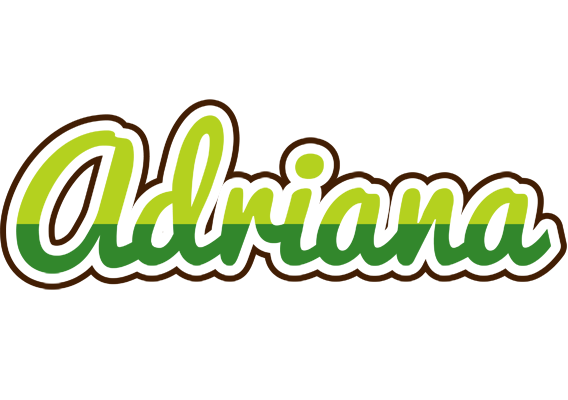 Adriana golfing logo
