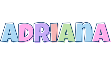 Adriana pastel logo