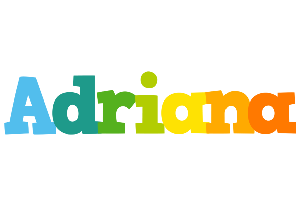 Adriana rainbows logo