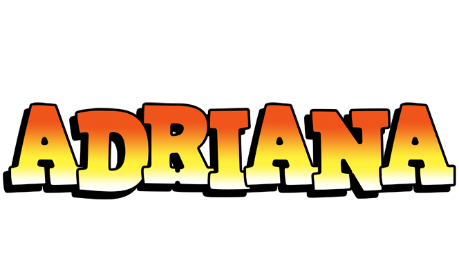 Adriana sunset logo