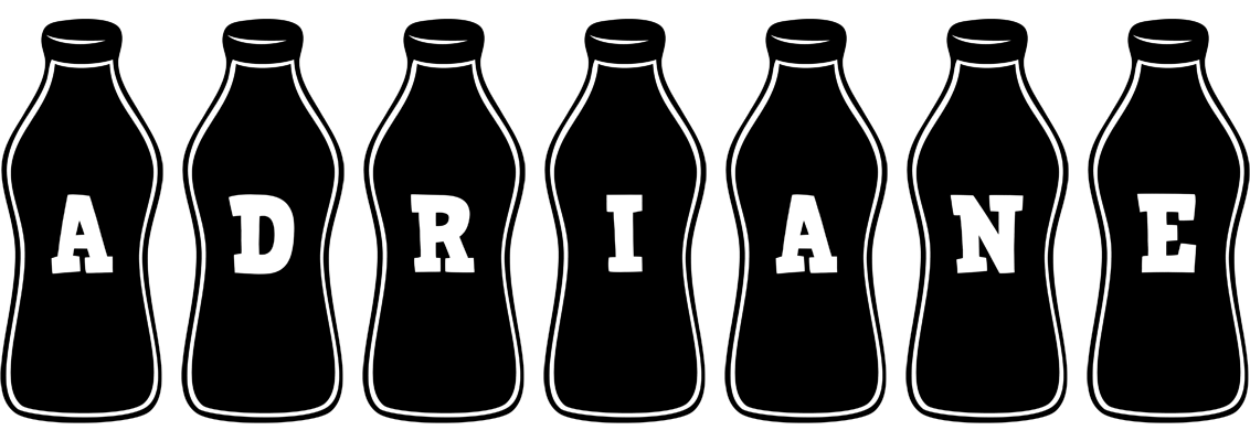 Adriane bottle logo