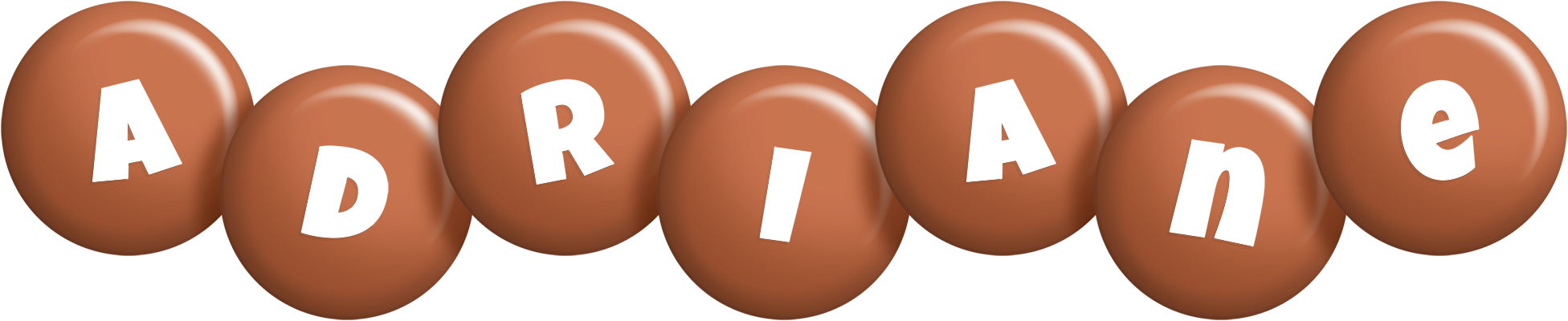 Adriane candy-brown logo