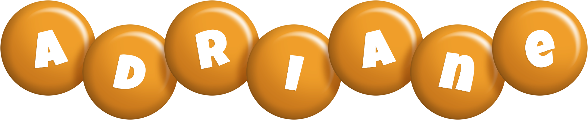Adriane candy-orange logo