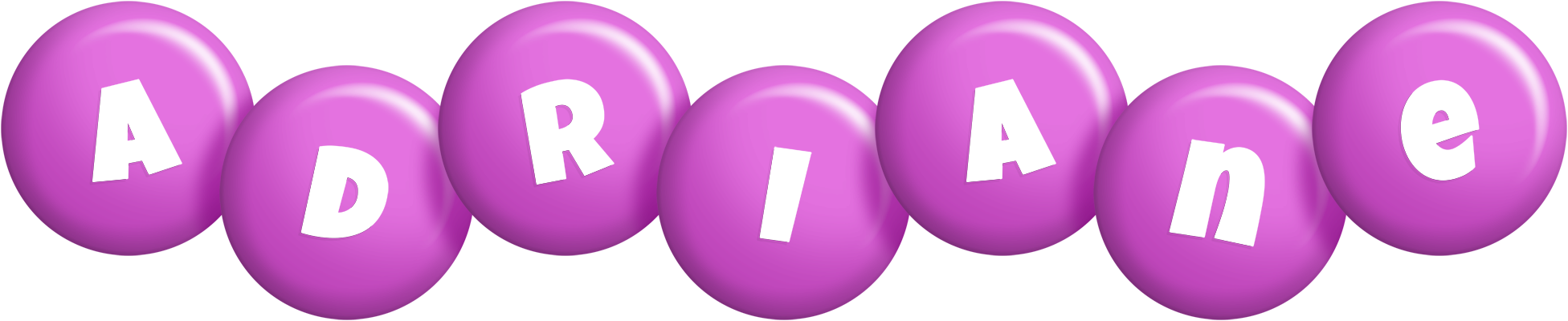 Adriane candy-purple logo