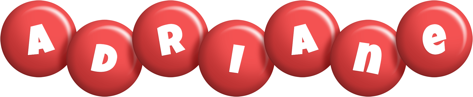 Adriane candy-red logo