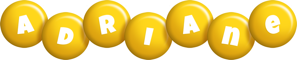 Adriane candy-yellow logo
