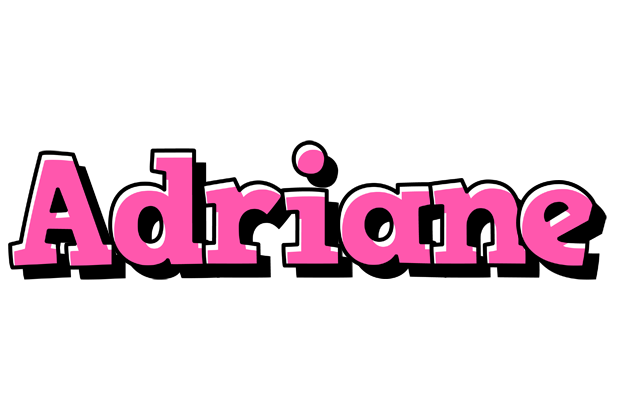 Adriane girlish logo