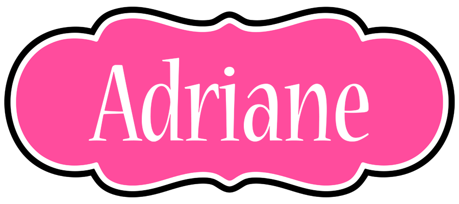 Adriane invitation logo