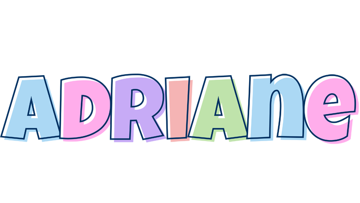Adriane pastel logo