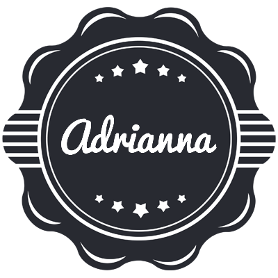 Adrianna badge logo