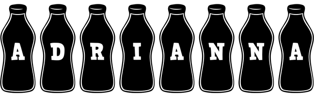 Adrianna bottle logo
