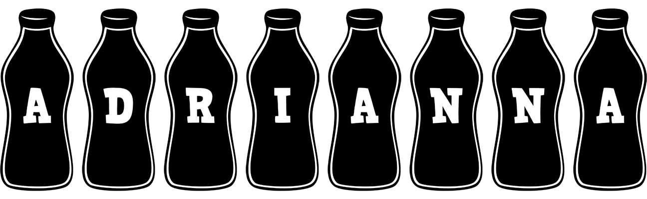 Adrianna bottle logo