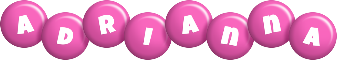 Adrianna candy-pink logo