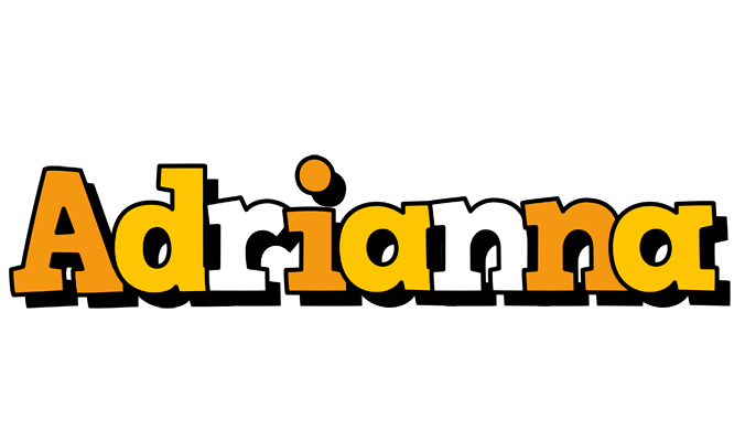 Adrianna cartoon logo