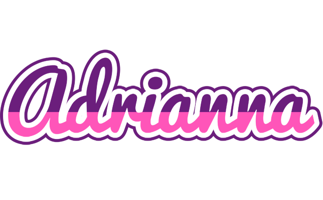 Adrianna cheerful logo