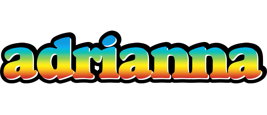 Adrianna color logo