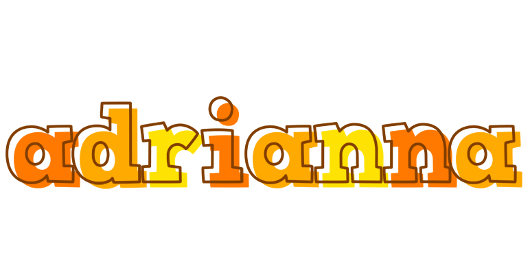 Adrianna desert logo