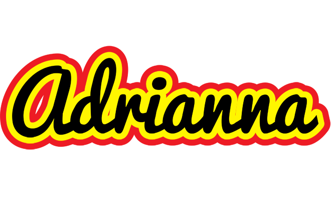 Adrianna flaming logo